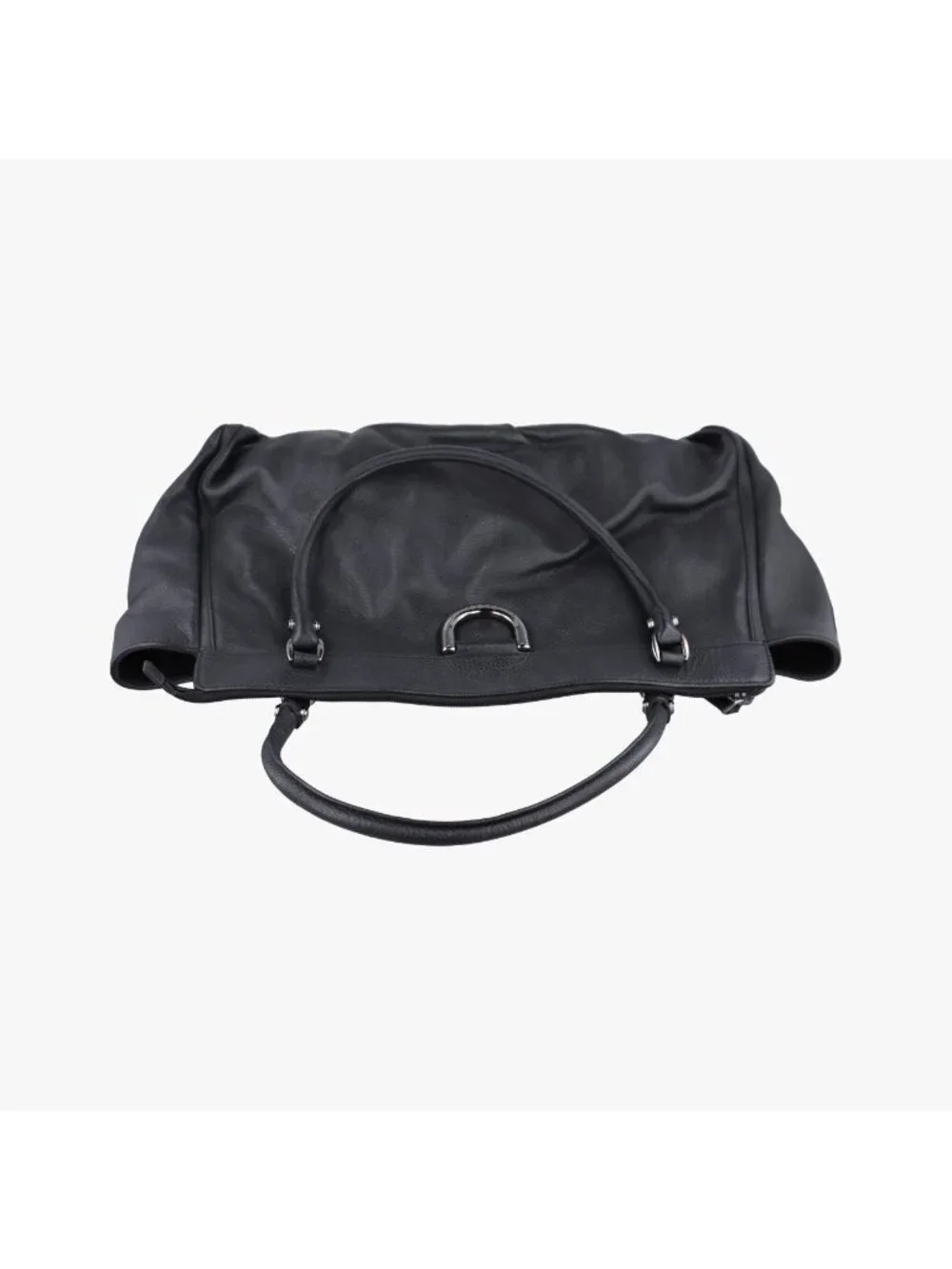 Gucci Abbey D Ring Hobo Black Leather